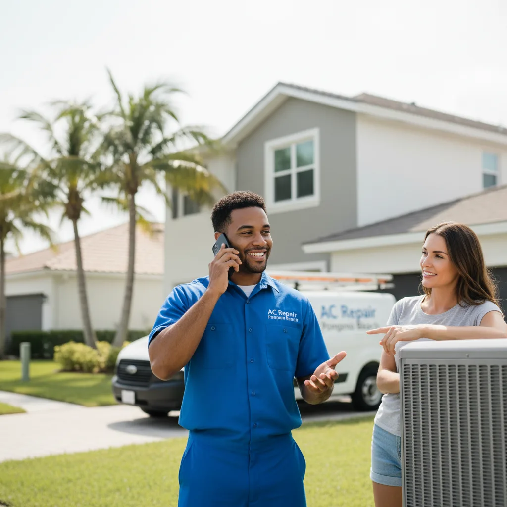 AC Repair Pompano Beach customer support in Treasure Island